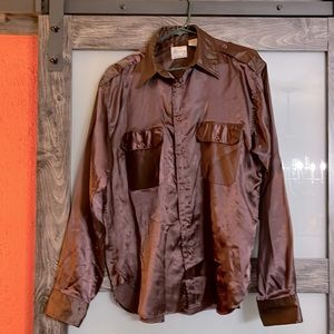 Level 7 brown blouse